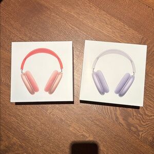 Air pod max boxes bundle of two